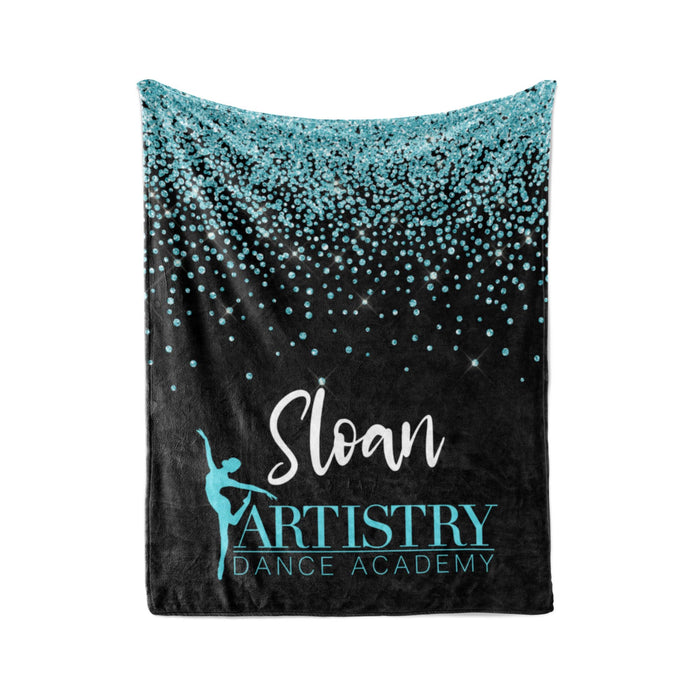 Artistry of Dance Academy - Personalized Blanket